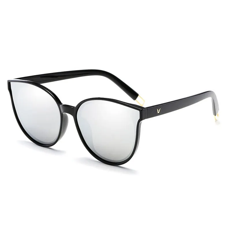 Mode polariserade solglasögon varumärkesdesigner kattögonglasögon nyanser lyxiga senaste solglasögon personlighet integrerade glasögon UV4216D