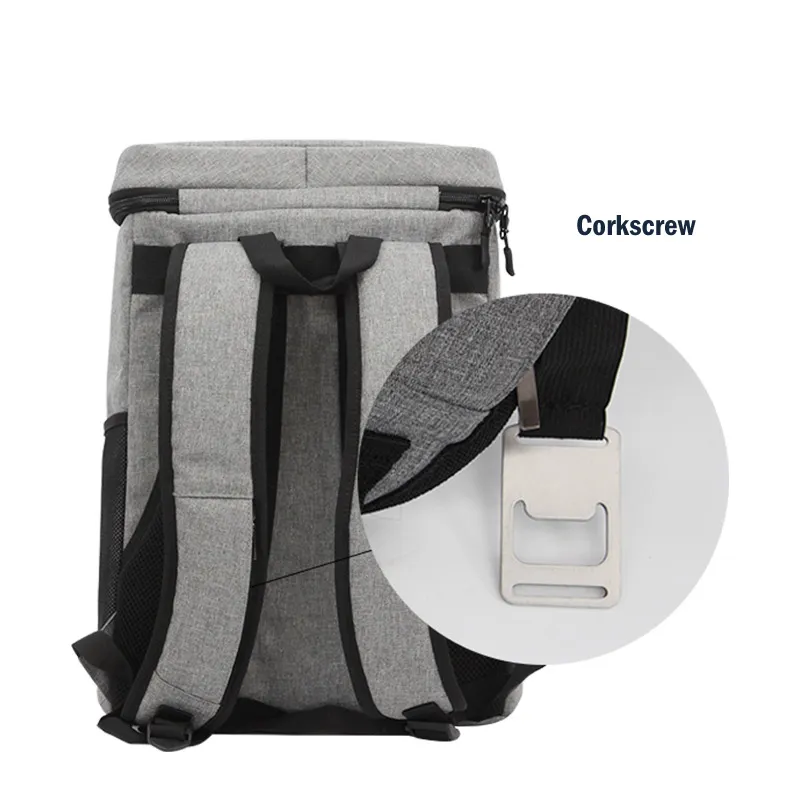 Saco de piquenique isolado com refrigerador térmico padrão funcional para trabalho escalada mochila de viagem lancheira bolsa térmica loncheras296a