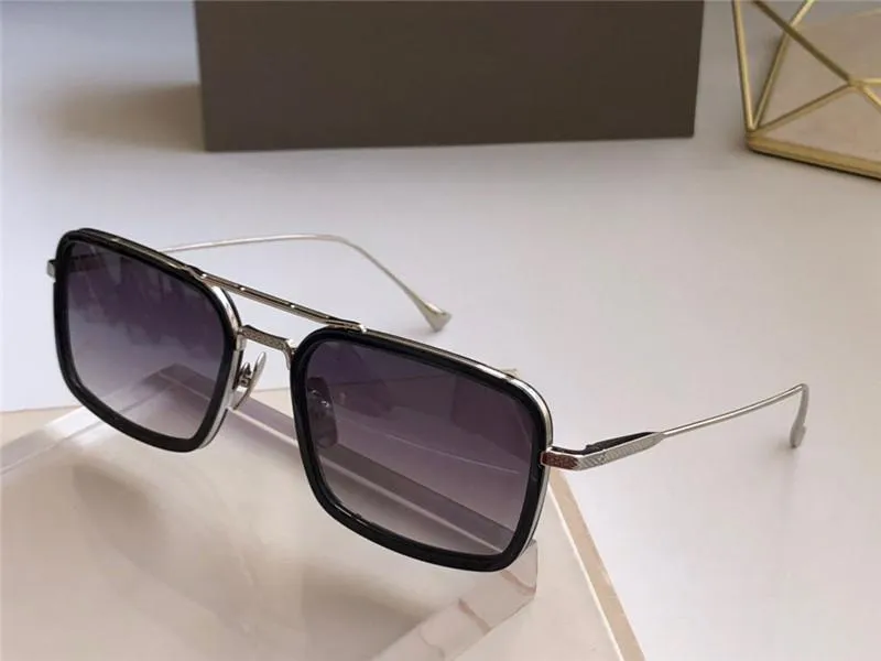 새로운 패션 디자인 선글라스 008 정사각형 프레임 빈티지 인기 스타일 UV 400 남성용 보호 야외 안경 최고의 품질 275L