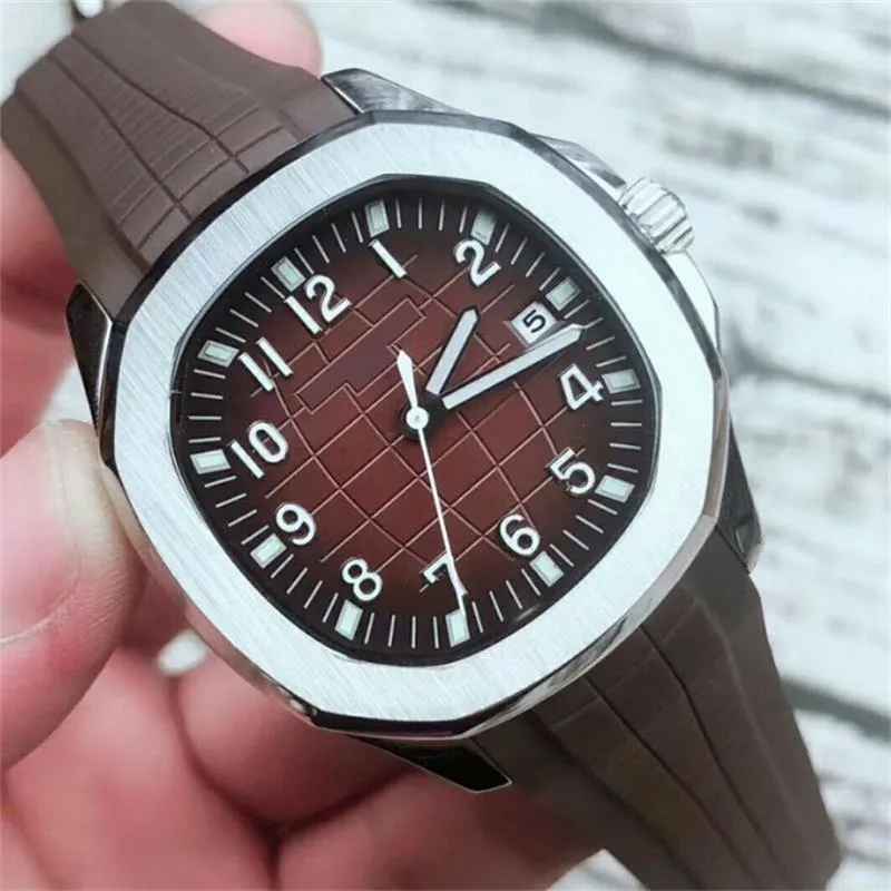 2020 Wristwatches 5167 Automatic Movement Stainless Steels Comfortable Rubber Strap Original Clasp Mens Watch Designer Watches293F