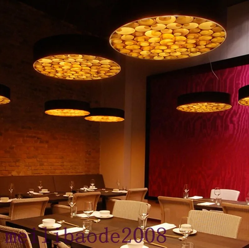 Moderne Kleur Hout Kunst LED Kroonluchter Plafond Restaurant el Cafe Bar Verlichtingsarmaturen Slaapkamer Hanglampen Woonkamer Studie M198p