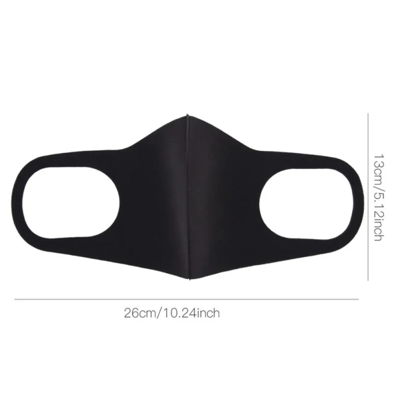 Kirliliğe karşı anti rüzgar geçirmez yeniden kullanılabilir aktif karbon yüz maskesi spor eğitimi hafif koşu 3383596
