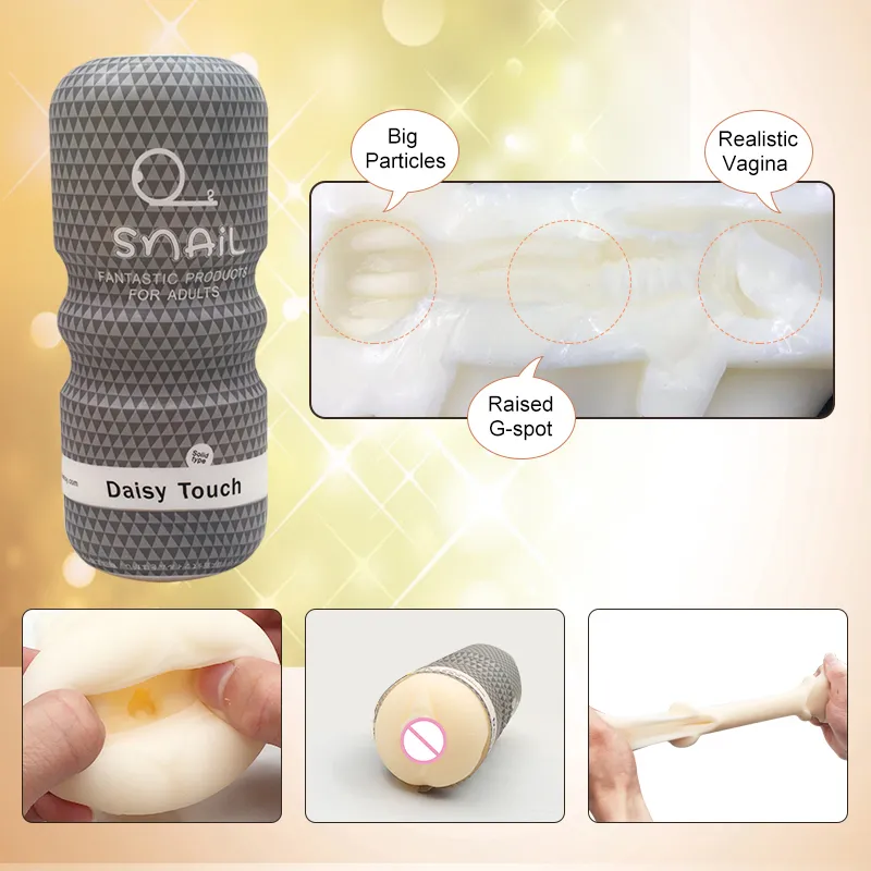 Masturbazione maschile Coppa Bocca Ano vaginale Masturbatore in silicone Realistico Figa vaginale Giocattoli del sesso uomini Masturbador orale adulti M9049898