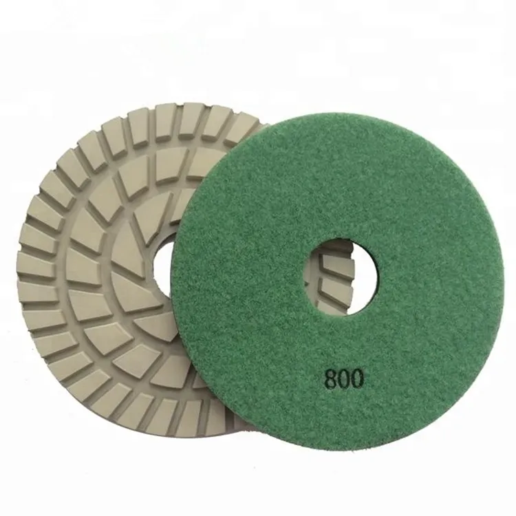 7 Inch D180mm Dry Polishing Pads 7mm Thickness Grinding Disc Resin Pads for Concrete and Terrazzo Floor236V