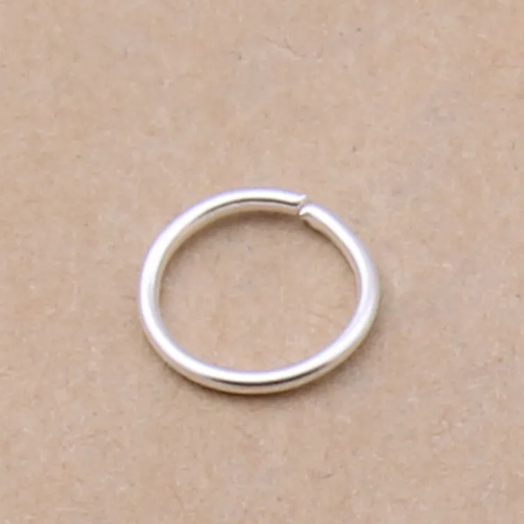 Iron Open Jump Rings Connectors smyckesfynd 5 6 7 8 9 10mm för smyckekontakter Fynd Beading Supplies 6 Färg för Cho188X
