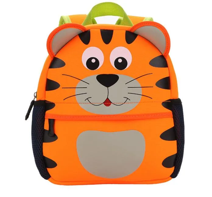 Bolsas de escola Kid Toddler Backpack Gindergarten Bolsa de ombro Bolsa de desenho animado para animais para 2-5 anos Baby281J