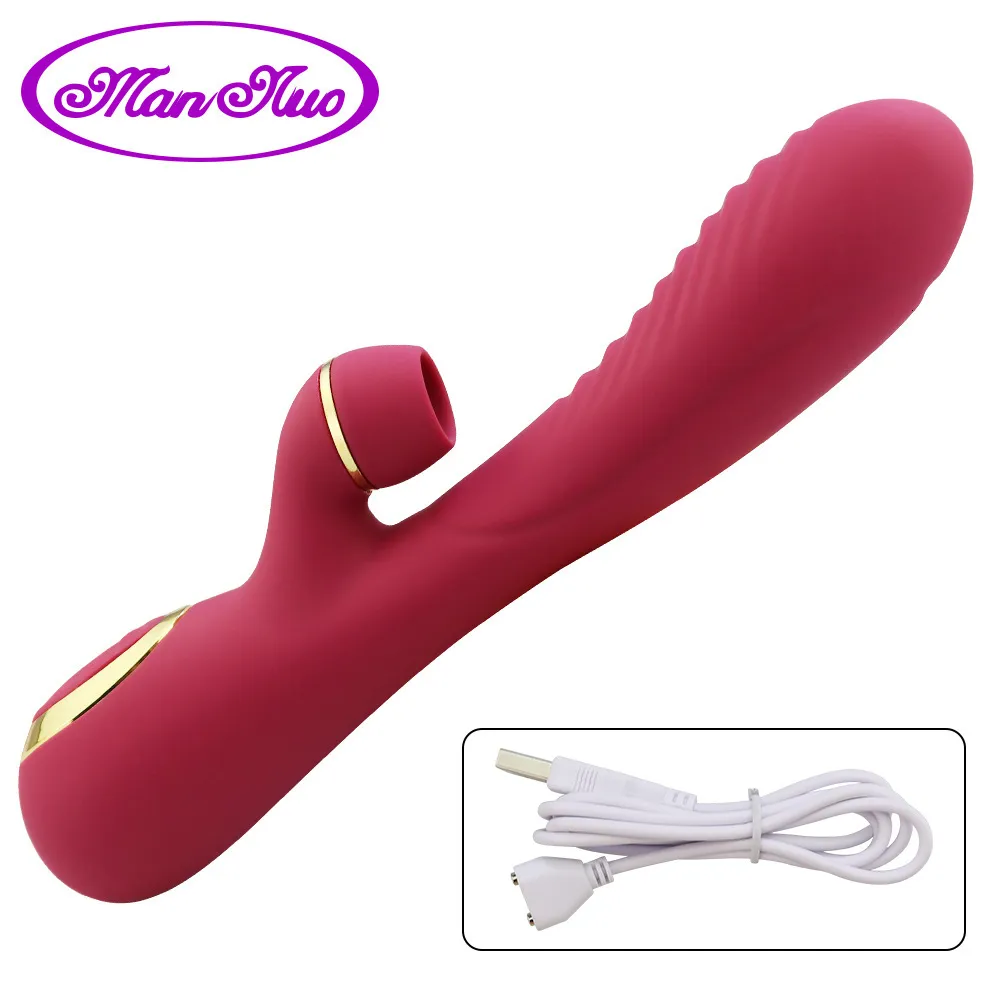 Jouets sexuels produits Articles pour adultes Charge choc sucer Av bonne femme utiliser Console soi-même Massage Vibration sucer Stick6758578