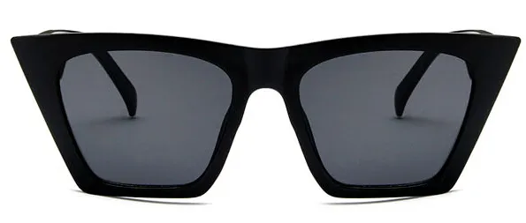2020 RETRO CAT OLHORES OLHOS SUNGLESSES Design da marca Vintage Lady Glass Black Okulary Sun Glasses UV400 Lunette Soleil Femme271W