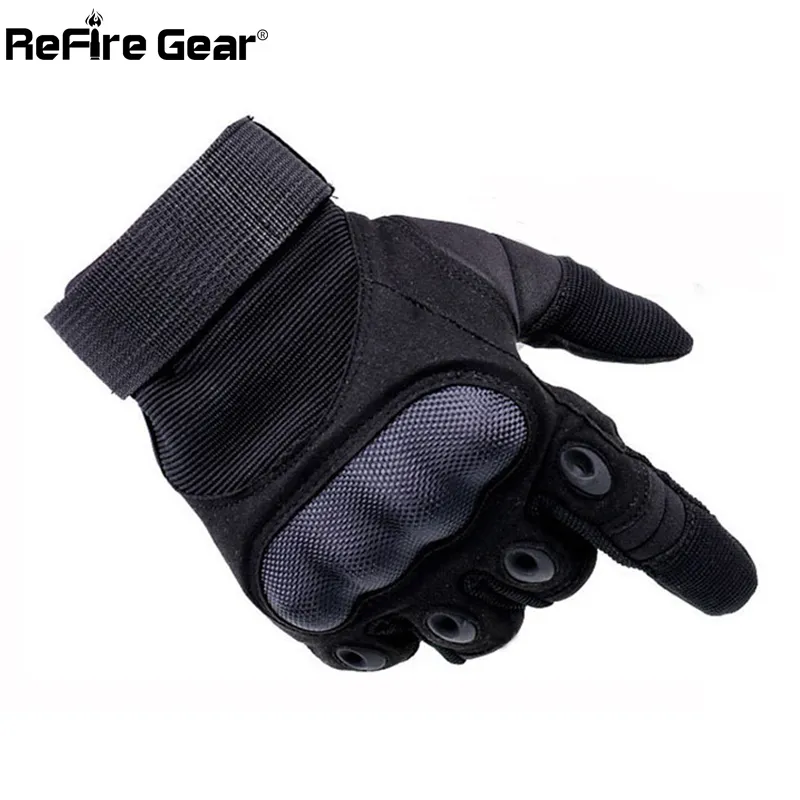 Army Gear Tactical Gloves Men Full Finger SWAT Combat Military Gloves Militar Carbon Shell Anti-skid Airsoft Paintball Gloves Y2002806