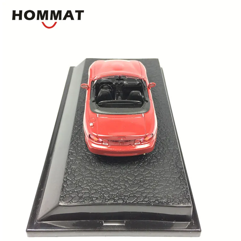 HOMMAT 143 Mazda MX5 Cabrio Sportmodellauto Legierung Druckguss Spielzeugfahrzeug Automodell Sammlerstück Sammlung Geschenk Spielzeug für Jungen Y6774404