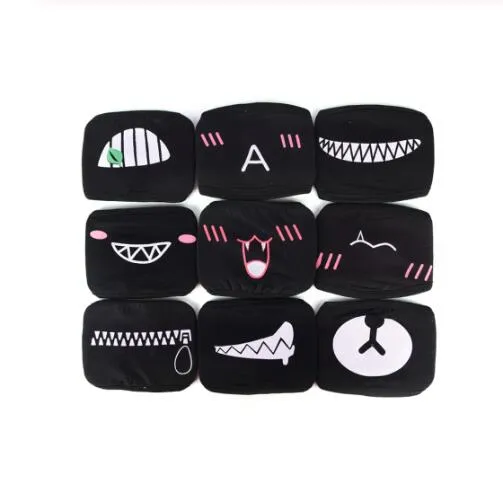 Mouth Face Mask Unisex Cotton Dustproof Mouth Face Mask Anime Cartoon Lucky Bear Women Men Muffle Face Mouth Party Masks GB886244r