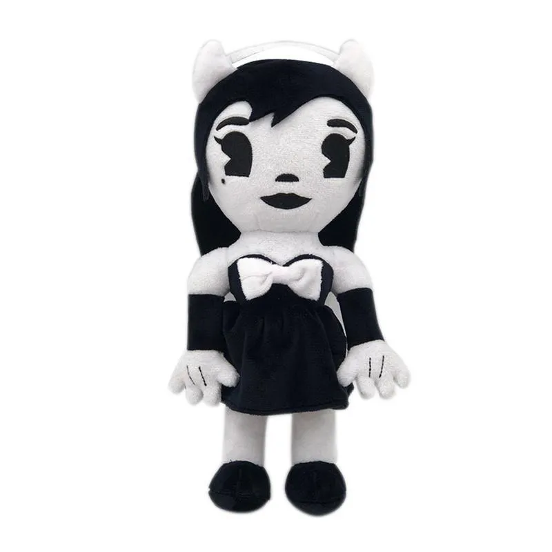 Tint Machine Series Image Bendy Boris Plush figures toys Children Doll House Decoration Christmas Halloween Gifts6327414