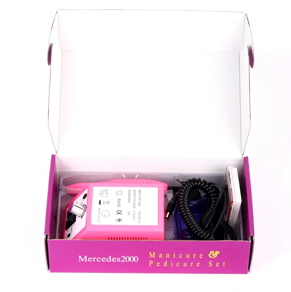 Ukiyo Professional Electric Electric Nail Drill Manicure 전기 페디큐어 파일 도구 키트 연삭 글레이징 기계 매니큐어 도구 6849089