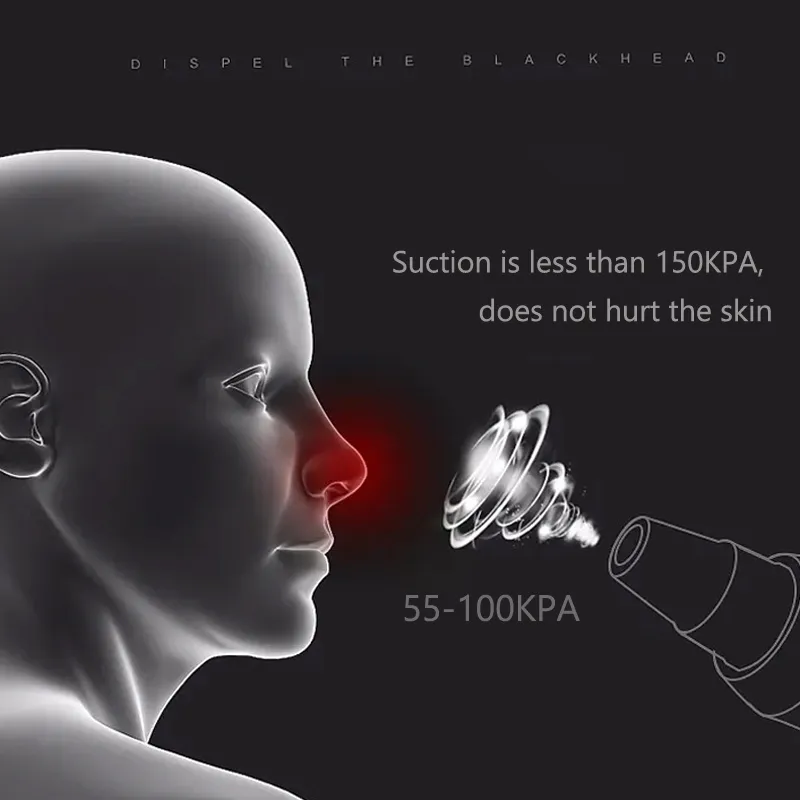 Instrument d'aspiration de points noirs H1, nettoyage portable, électrique, dissolvant de points noirs, instrument de beauté domestique 6606337