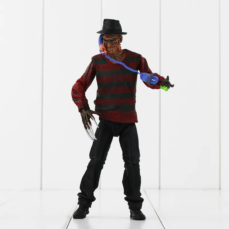 19 cm Neca Horror Film A Nightmare On Elm Street Freddy Krueger 30th Pvc Action Figure Model Toys Doll C190415012054