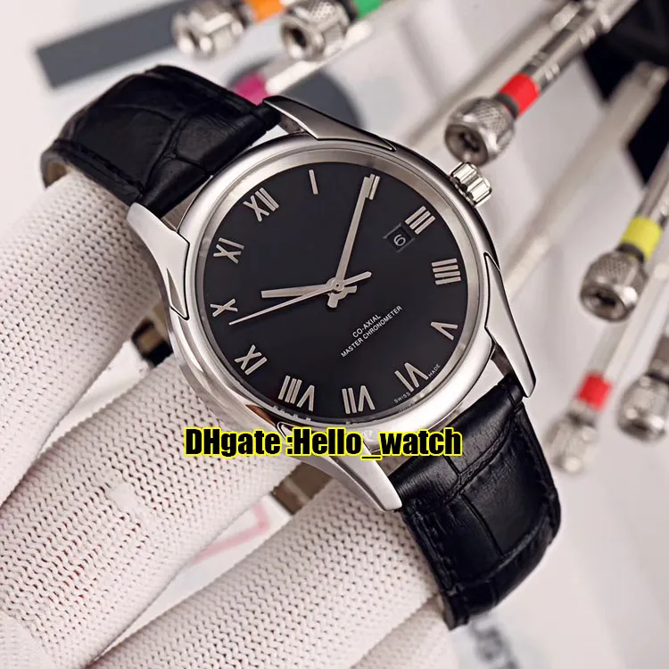 Günstige neue 41 mm klassische 316L-Stahlgehäuse 431 13 41 21 02 001 weißes Zifferblatt automatische Herrenuhr Lederarmband Herrenuhren Hallo watch217S