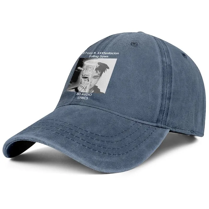 Kolorowy blok dla mężczyzn i kobiet ciężarówek dżinsowy Cool Designer Custom Personed Blank dopasowany modne hats Portret x3621817