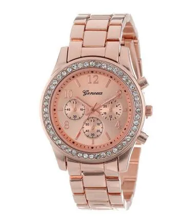 Genève Klassieke Luxe Strass Horloge Vrouwen Horloges Mode Dames Horloge Dames Horloges Klok Reloj Mujer Relogio Feminino2300