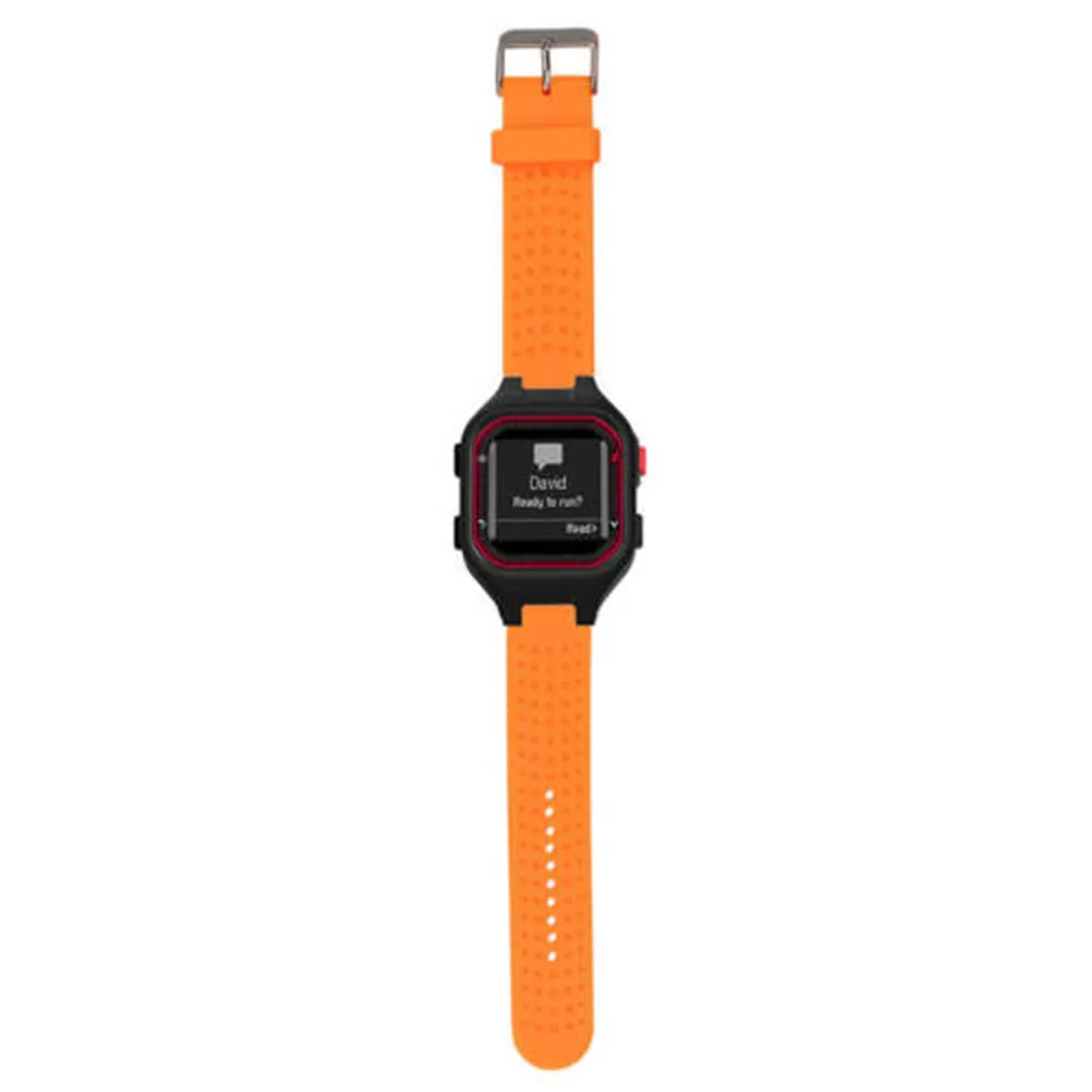 Спортивные силиконовые часы -запястья ремешок для Garmin Forerunner 25 Watch Rubber Rubber Rinds Speected3083600
