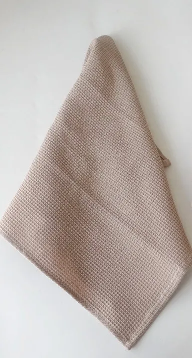 5 pièces par serviette de table de restaurant grandes serviettes en lin coton gaufré coton broderie torchon serviette de cuisine chiffon de nettoyage Te330d