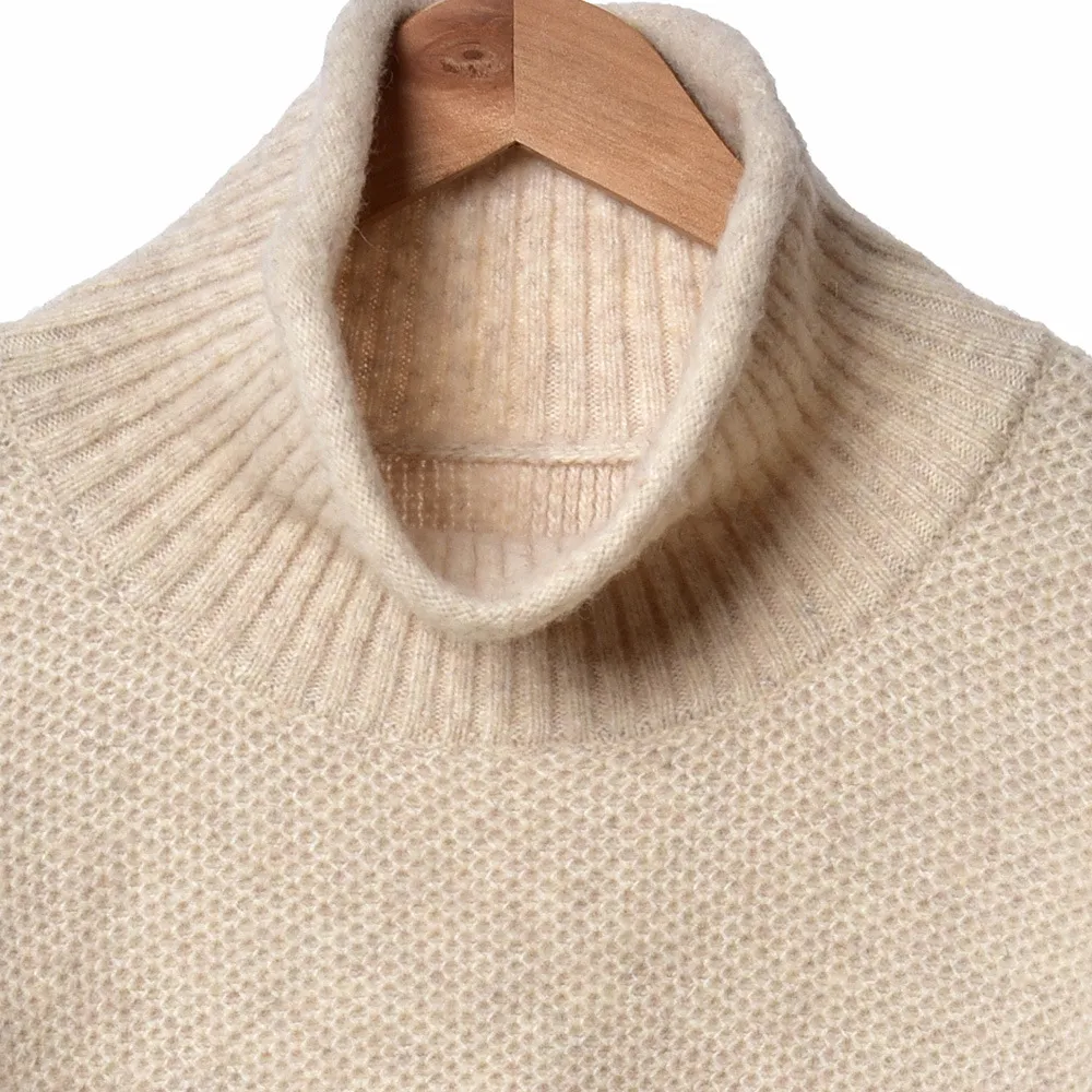2019 Fall Winter Womens Knitted Sweater Long Sleeve Round Neck