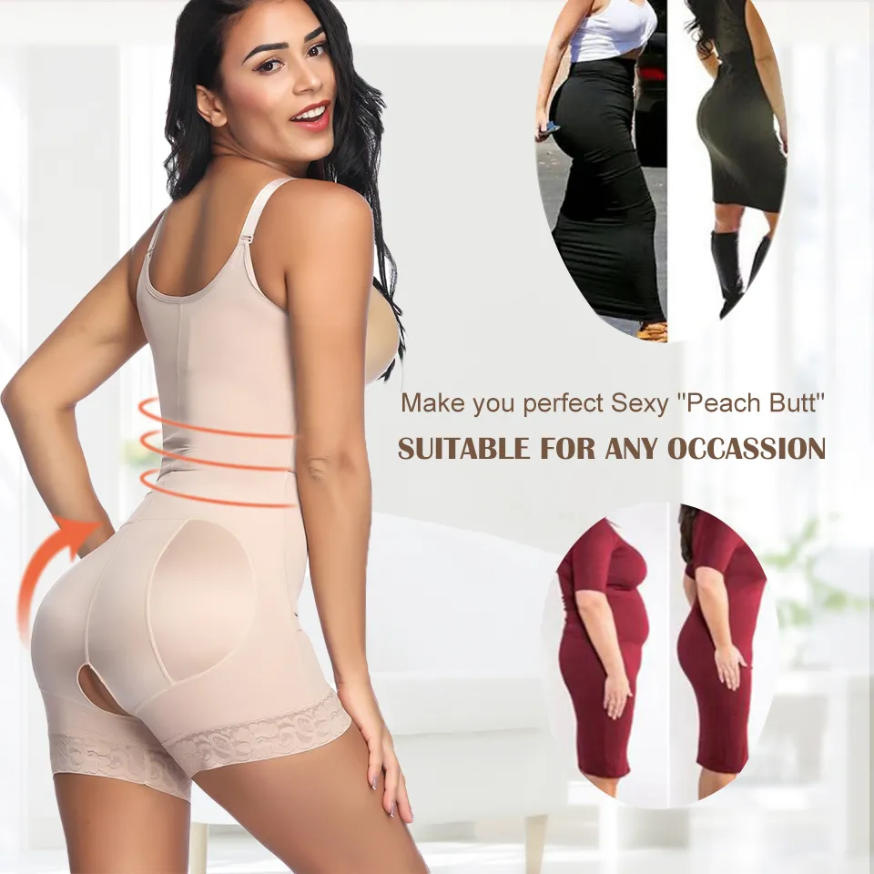 WAIST SECRET Femmes Body Shaper Post Liposuccion Ceinture Body Gilet Taille Shaper Réductoras Shapewear Corps Complet Shaper Body C8197044