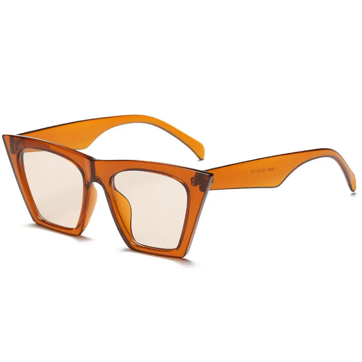 Marca de moda feminina designer óculos de sol hd gato olho quadro óculos de sol moda atmosfera high-end óculos superiores para enviar boxe272q