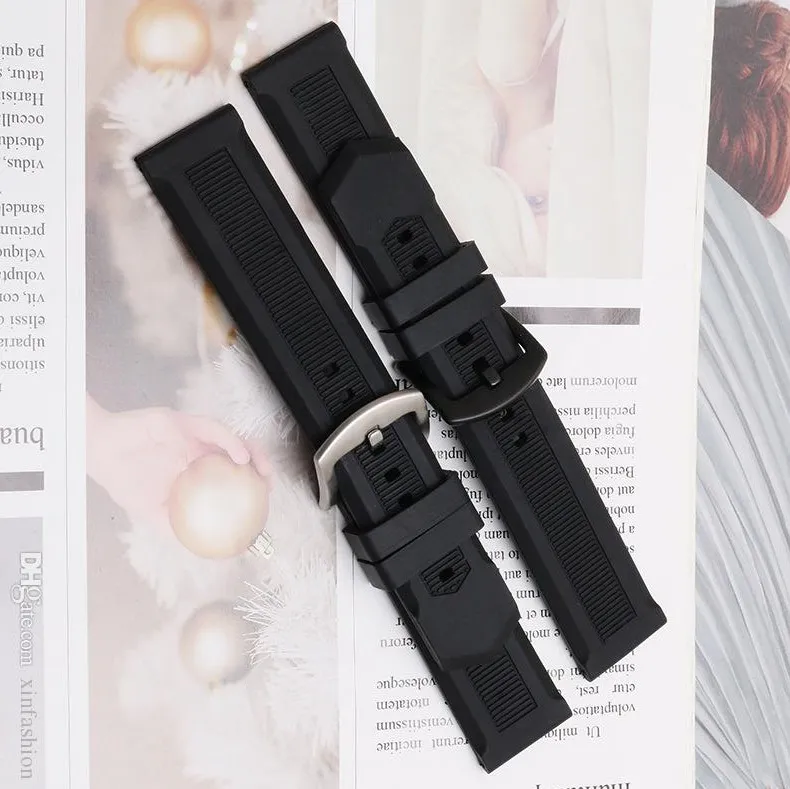 Accessori orologi alla moda Il cinturino in silicone sostituisce il cinturino impermeabile Tag Heuer Concept serie F1 da 22 mm238Q