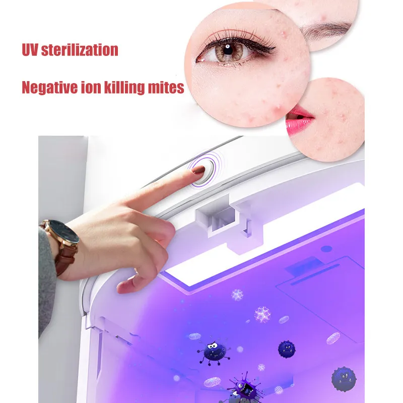 GUNOT Sterilizzazione UV Porta carta igienica Dispenser portatile di carta igienica Scatola portaoggetti bagno Accessori il bagno di casa T20042228r