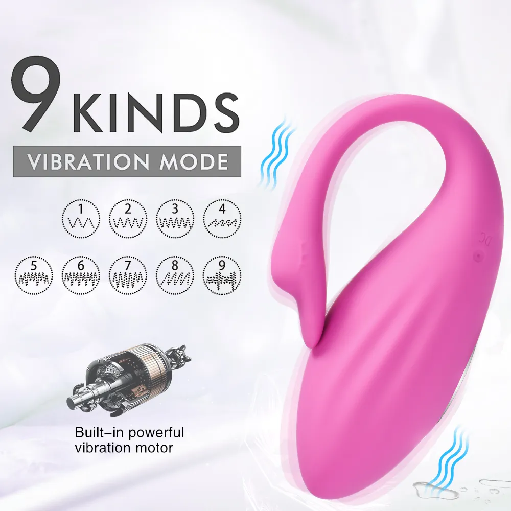 Bluetooth Vibrator Panties Vagina Ball Bluetooth USB Charge Wearable Dildo Clitoris Stimulator 7 Speed ​​Erotic Sex Toy for Women Y22671469