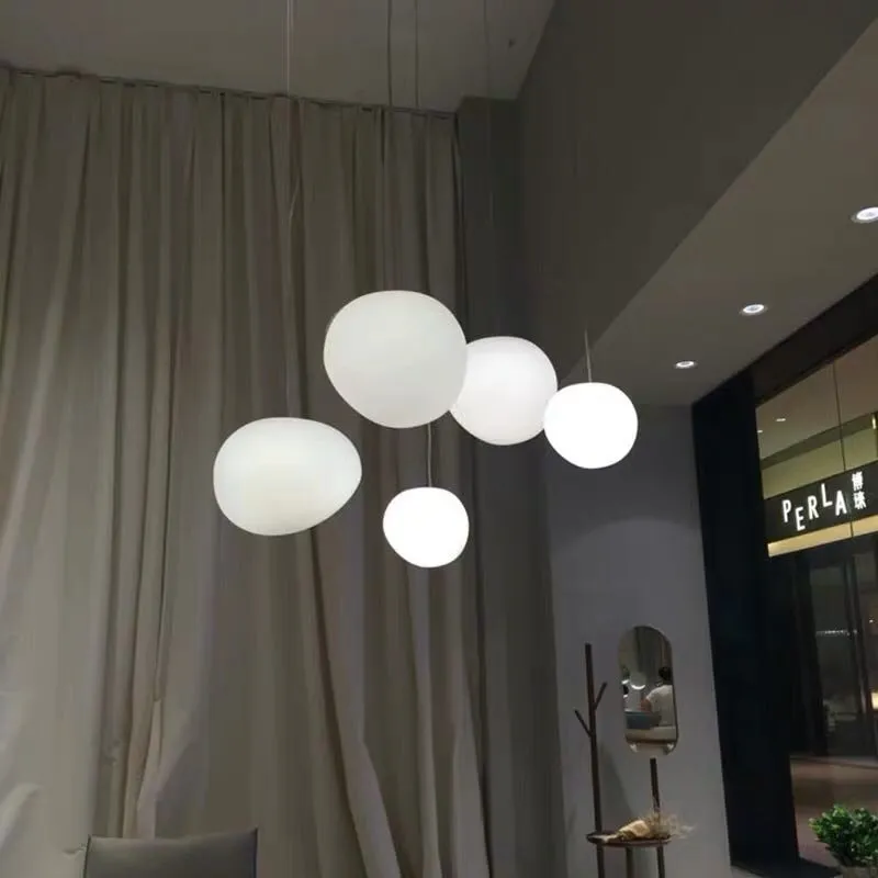 Włochy Foscarini Gregg Lampa zawiesinowa Szklane światła wisiorka Nowoczesne LED nieregularna lampa wisząca jadalnia kuchnia