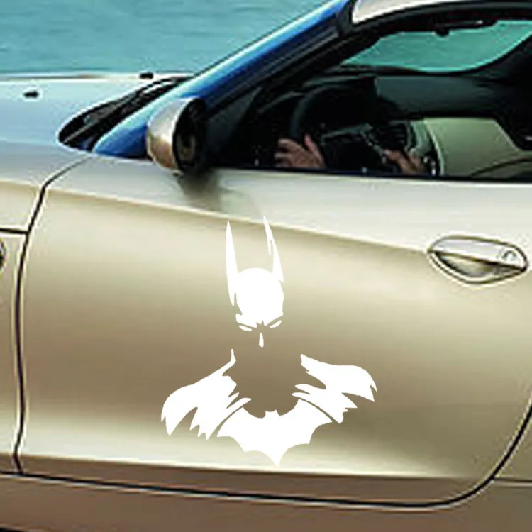 Neue Batman Körper Aufkleber PVC Abnehmbare Wasserdichte Aufkleber Kreative DIY Auto Verschönerung Dekoration