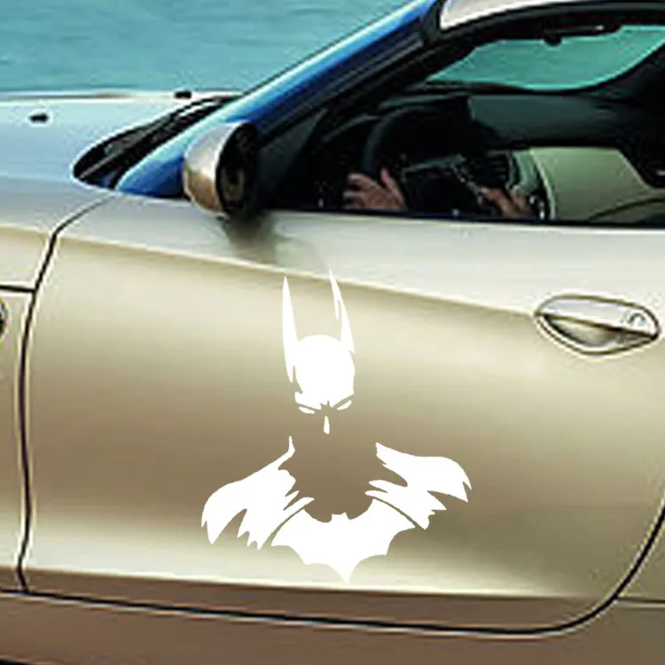 Nowa naklejka do ciała Batman PVC Wyjmowana wodoodporna naklejka Kreatywna DIY CAR DEKORDACJA 220R