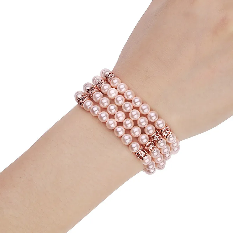 Bracelet de bijoux pour dames pour Bracelet de montre BPPLE 38mm 40mm Iwatch 4 Bracelet de montre 3 bandes 42mm 44mm Bracelet de perle d'imitation Bracelet de montre T1906243i