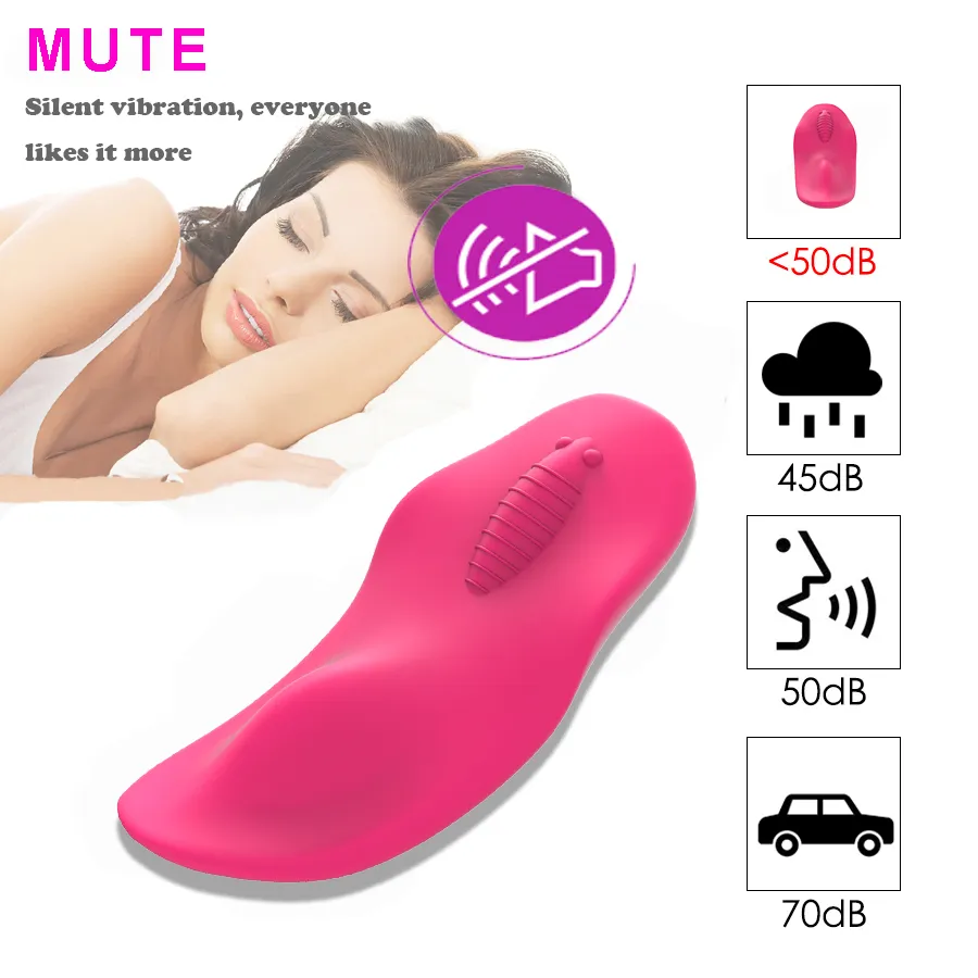 SEII Wireless Remote Control Vibrator Portable Clitoral Stimulator Invisible Wearable Panties Vibrator Adult Sex Toys For Woman Y12566801