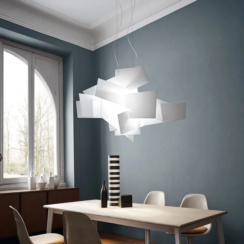 Replica foscarini Lamp Big Bang Stacking Creative pendant Lights Art Decor D65cm 95cm LED Suspension Pendant Lamp220e