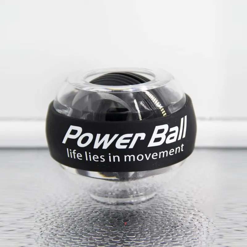 قوس قزح LED MUSCLE POWER BALL BALL TRAINER الاسترخاء جيروسكوب باورال جيرو ذراع التمارين الرياضية معدات اللياقة البدنية y2004316952