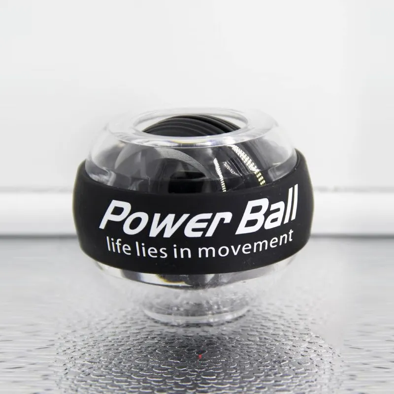 Rainbow LED Muscle Power Ball Wrist Ball Trainer Relax GyroScope Powerball Gyro Arm Oviter STORKENER Fitness Equipment Y2004912567