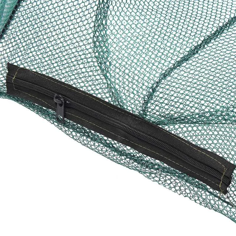 Rete da pesca piegata 4 6 8 10 fori trappola gamberetti da pesca automatica rete pesci gamberetti pesciolini granchio esche cast mesh trappola a rete1222y