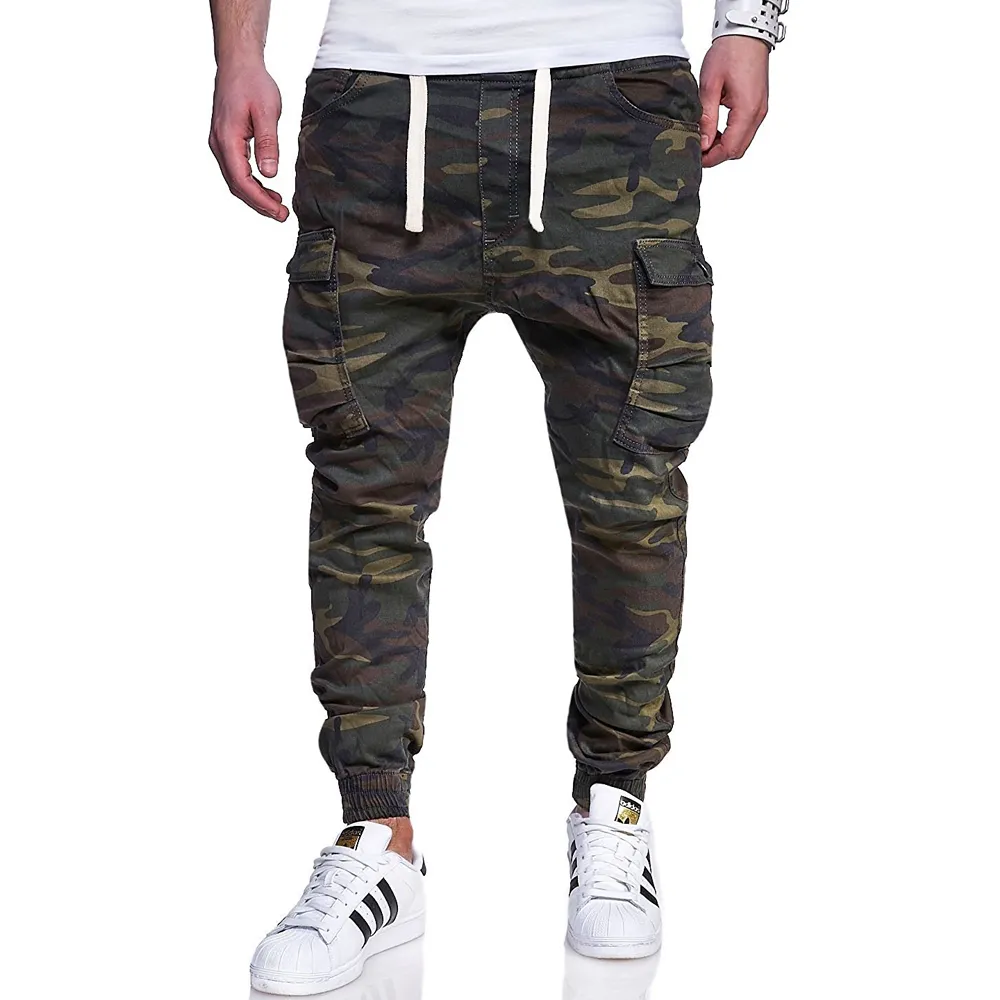 TOLVXHP Brand Men Pants Hip Hop Harem Joggers Pants 2018 Male Trousers Mens Joggers Camouflage Pants Sweatpants large size 4XL Y19060601