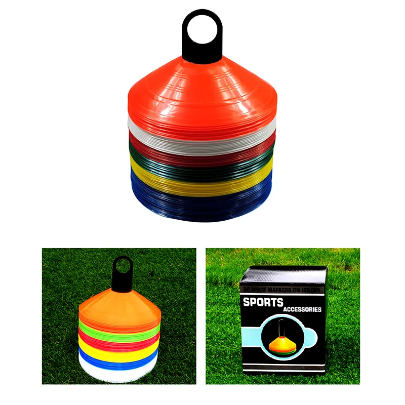 Sign Disc Cone Football Field Obstacle Flying Saucer Plate Inline SkatingSkateboardSoccerTraffic Markers Equipment5323947