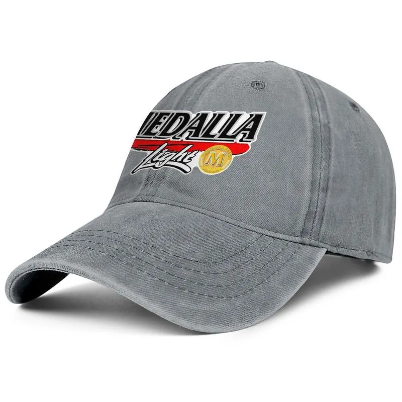 Stilvolle Medalla Light Logo Unisex Denim Baseball Cap Golf Classic Hats Logo Old Print266t