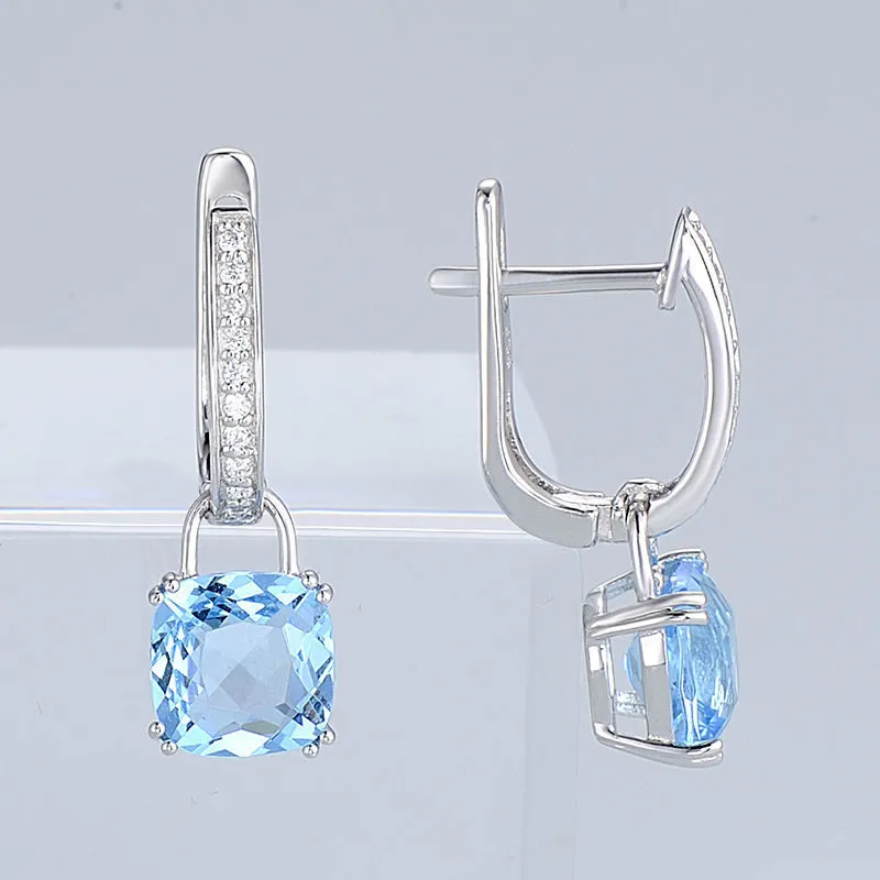 Silver Earrings - E304362SBLGZ1SL925-SV9