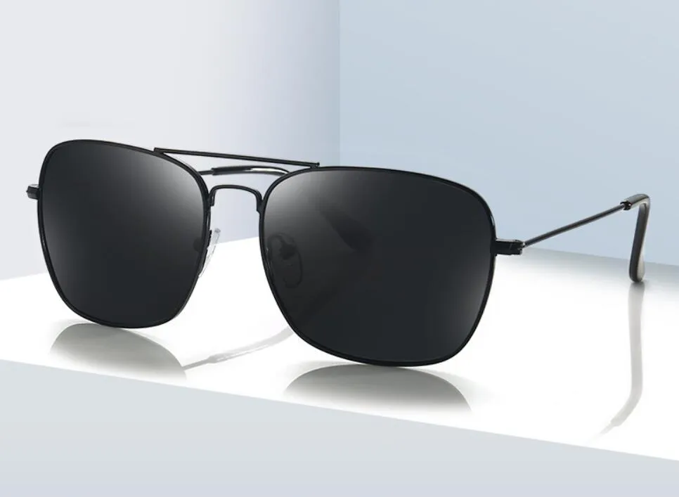 Stylowy design Kobiety Mężczyzn Sunglass Metal Rame Designer Uv400 Eyewear Gold Srebrne Czarne okulary przeciwsłoneczne W0T z case284o