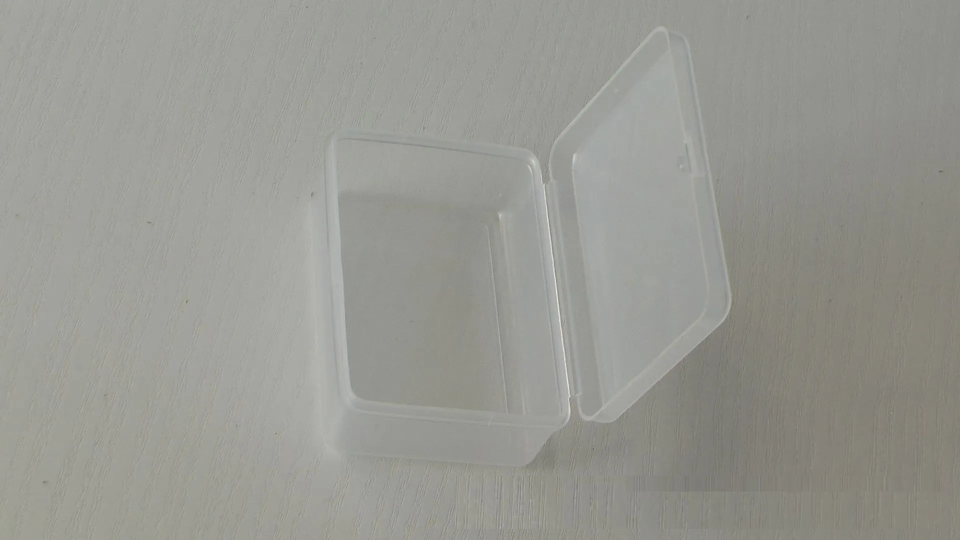 Toothbrush Plastic box Transparency Plastic box for brushing teeth in elastic massage teeth