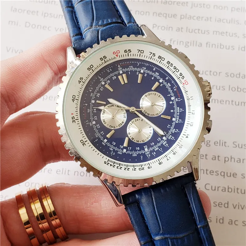 Najlepsze szwajcarskie marki zegarki zegarków skórzany pasek automatyczny Mały wybieranie pracy wielka obudowa Wysokiej jakości projektant Montre296p