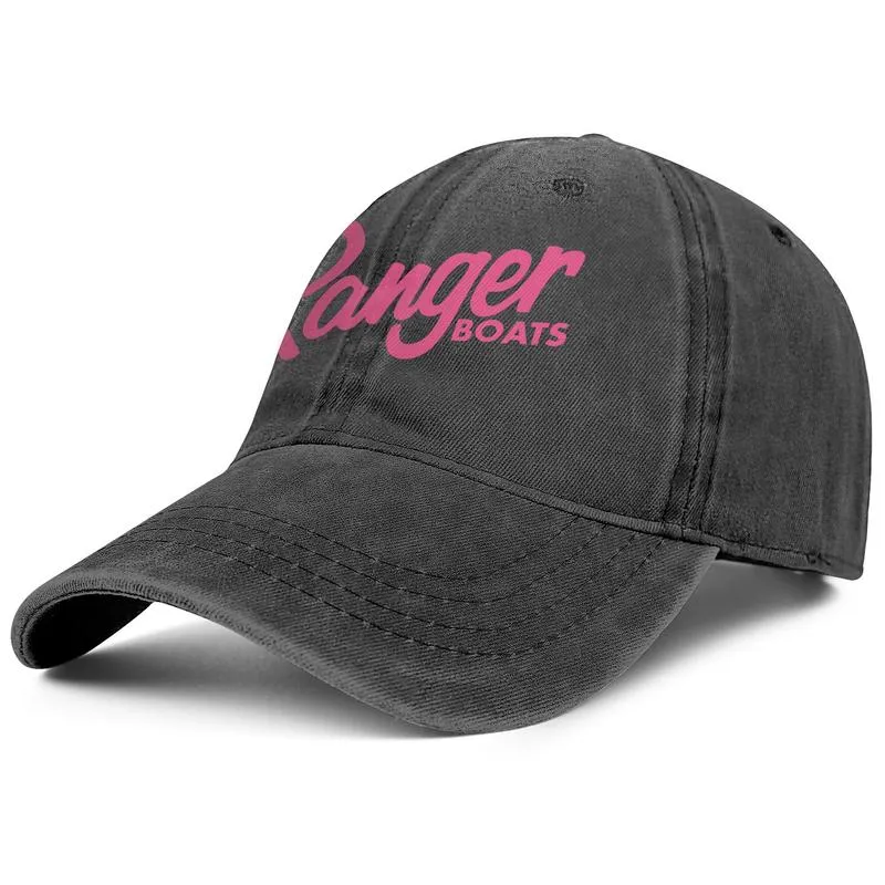 Ranger Boats barcos de pesca negros barco bajo Gorra de béisbol de mezclilla unisex diseña tus propios sombreros Pink Cancer Breast Flash gol4146184