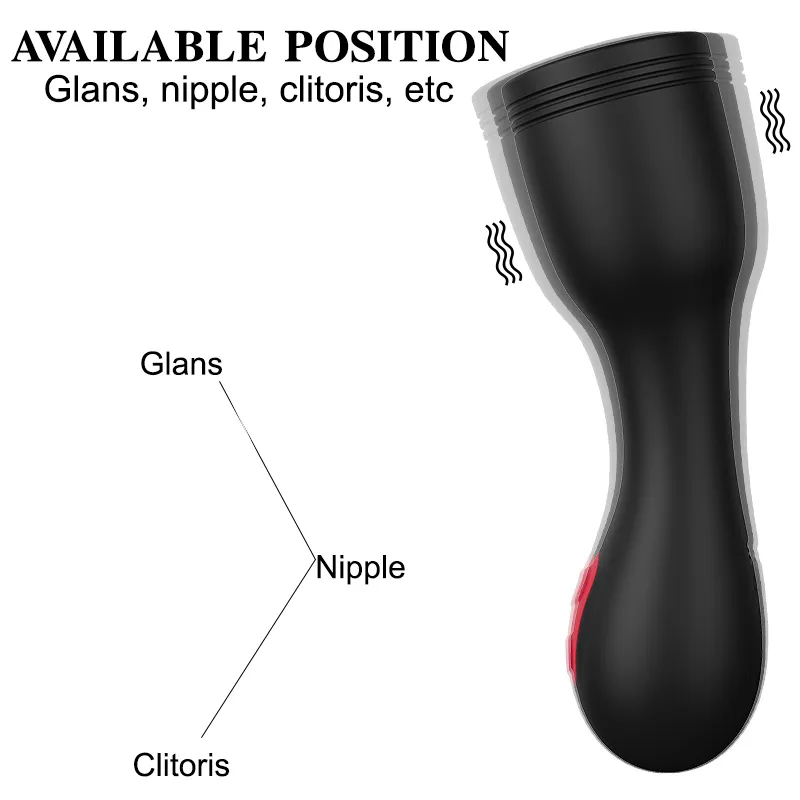 Erkek Glans Vibratör Penis Masaj Eğitmeni Boşaltma Gecikmesi Son Mastürbatör Mipple Klitoris Stimülatör Seks Oyuncakları Kadınlar Erkekler CX26856981