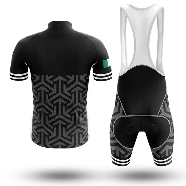 Nuevo 2022 Irlanda Equipo de ciclismo negro Jersey 19D Pad Pantalones cortos de bicicleta Conjunto de secado rápido Ropa Ciclismo Hombres Pro Ciclismo Maillot Culotte Wear2873