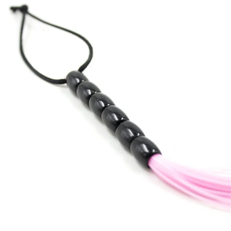 Sex Shop Leather Sex Whip Fetish Spanking BDSM Bondage Beads Whip Sex Toys For Adult Par Woman Flirting Toys SH1907318073076